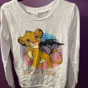 The Lion King crew neck with lace back